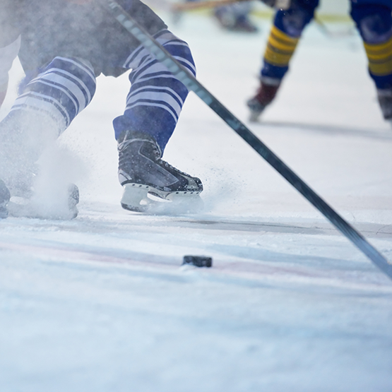 Spinning object on fire